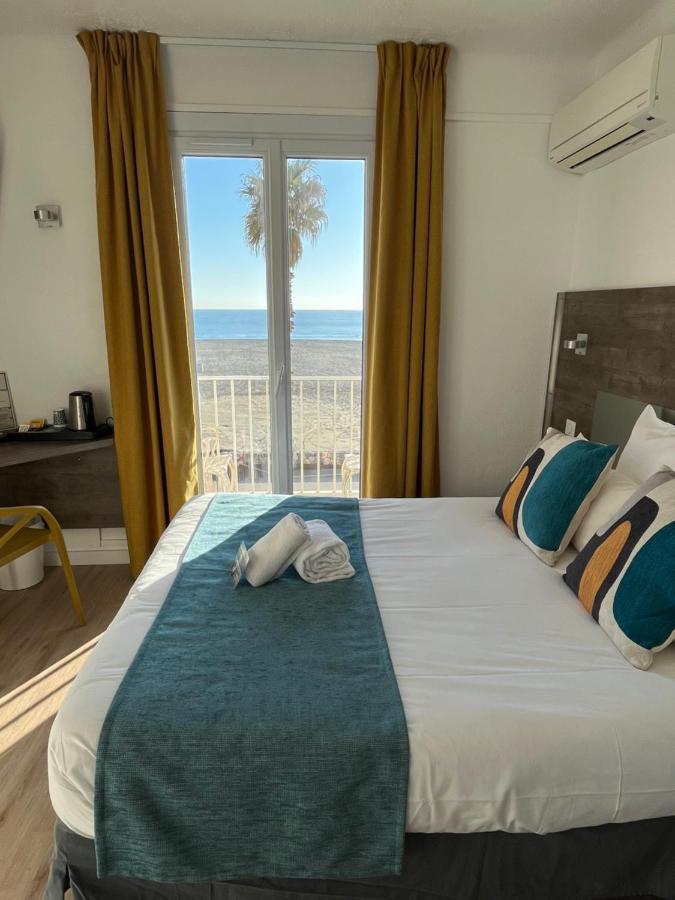 Hotel Saint Georges, Face A La Mer Canet-en-Roussillon Eksteriør billede