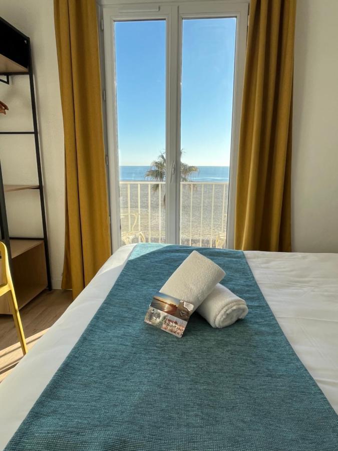 Hotel Saint Georges, Face A La Mer Canet-en-Roussillon Eksteriør billede