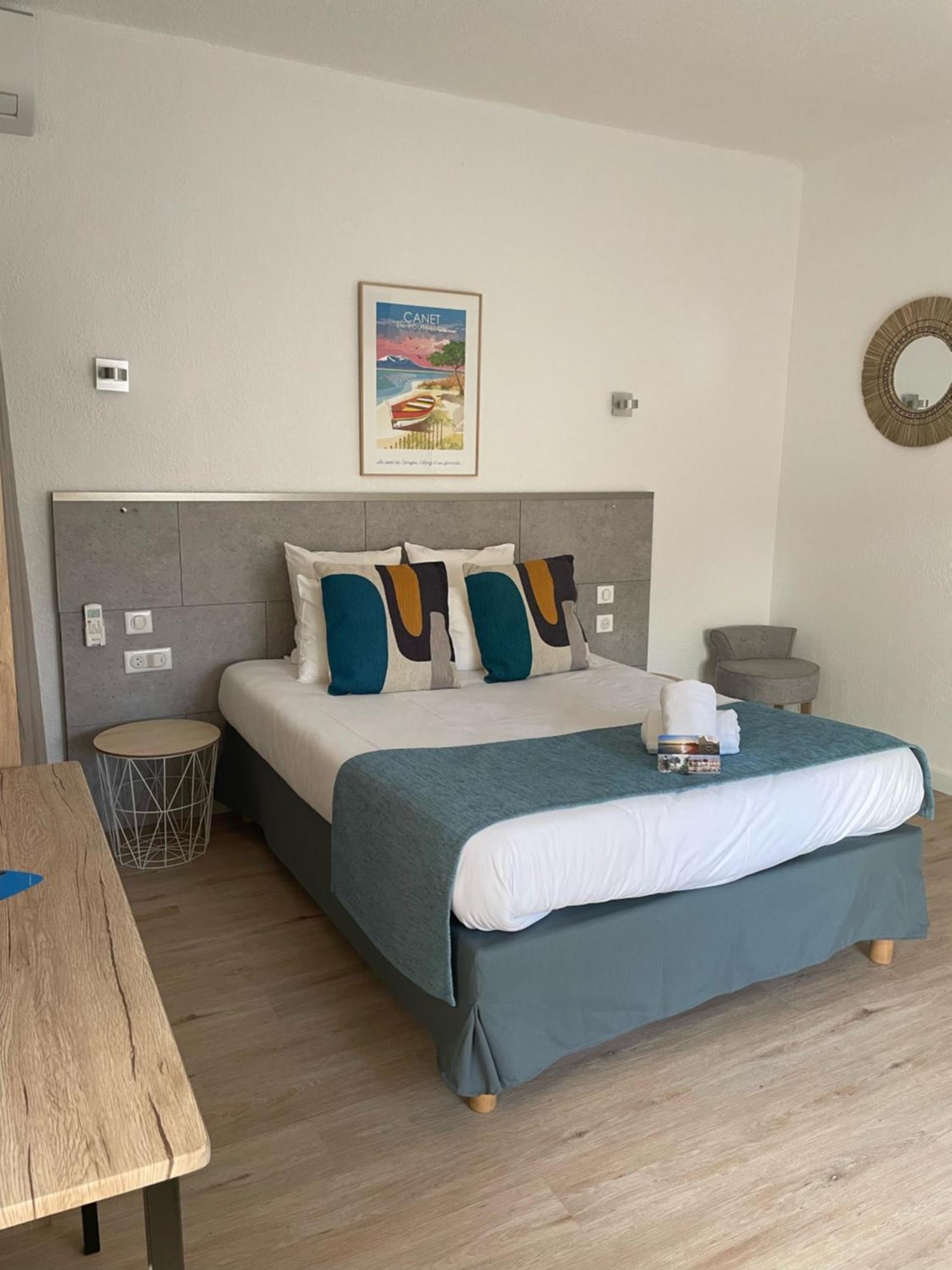 Hotel Saint Georges, Face A La Mer Canet-en-Roussillon Eksteriør billede