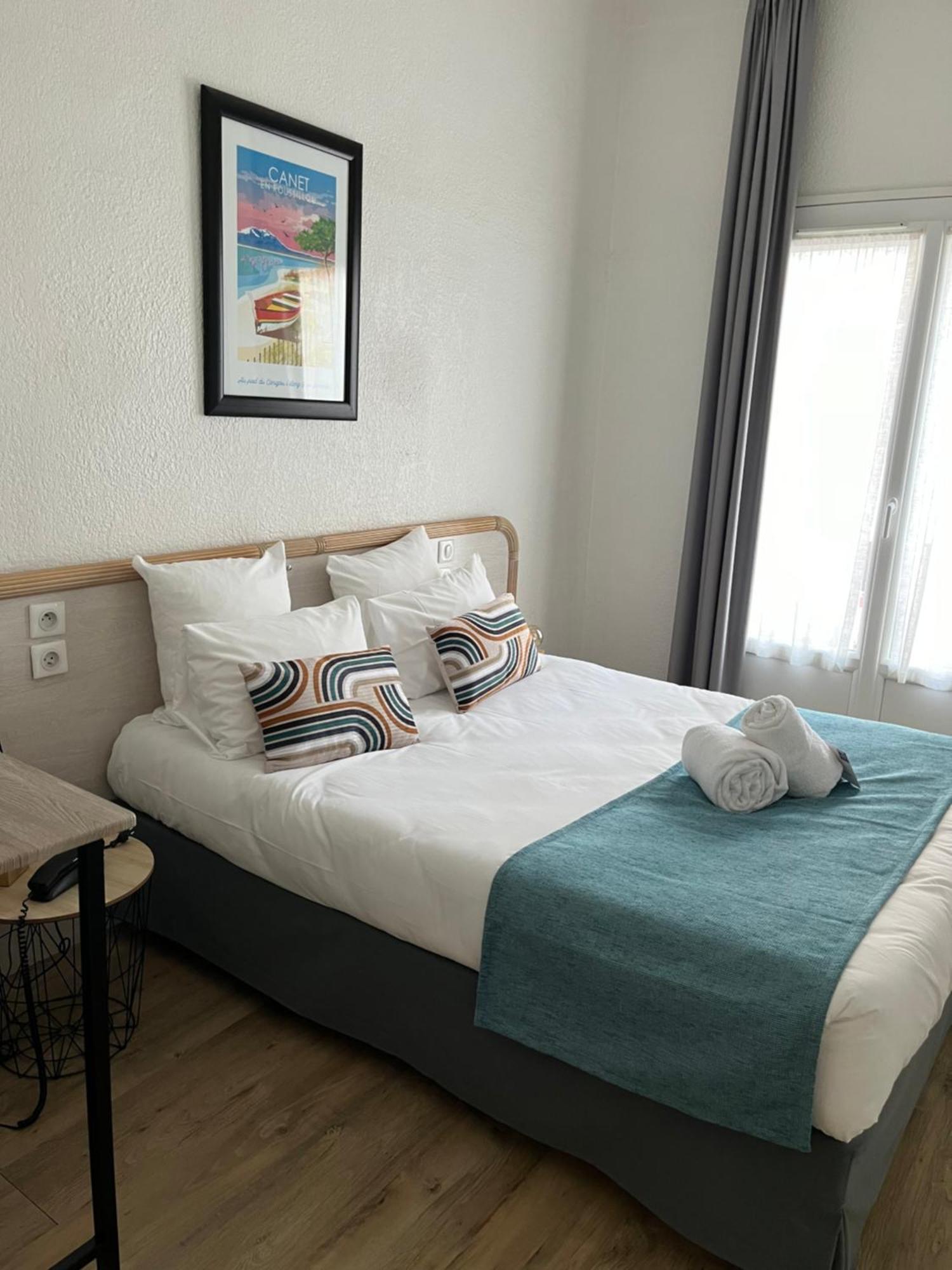 Hotel Saint Georges, Face A La Mer Canet-en-Roussillon Eksteriør billede